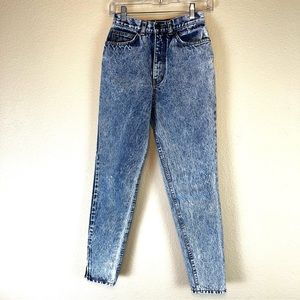 Lawman Group International Vintage High Waist Acid Wash Jeans Sz 5
